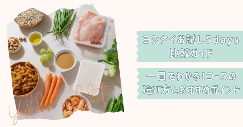 ヨシケイお試し5daysガイド