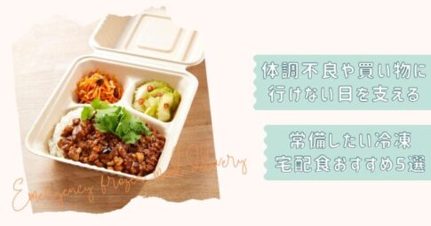 非常時の冷凍宅配食5選